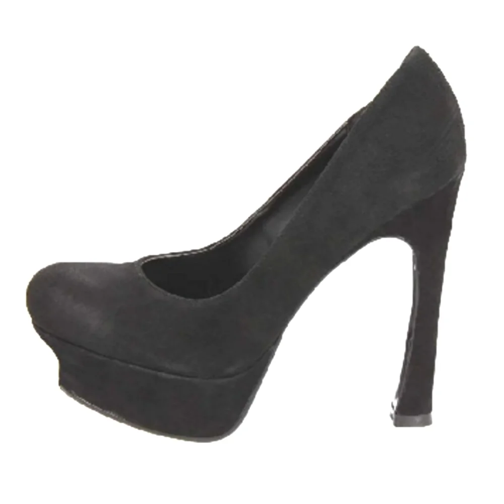 Kelsi Dagger Feminine Women's Black Suede Abrielle Platform 5